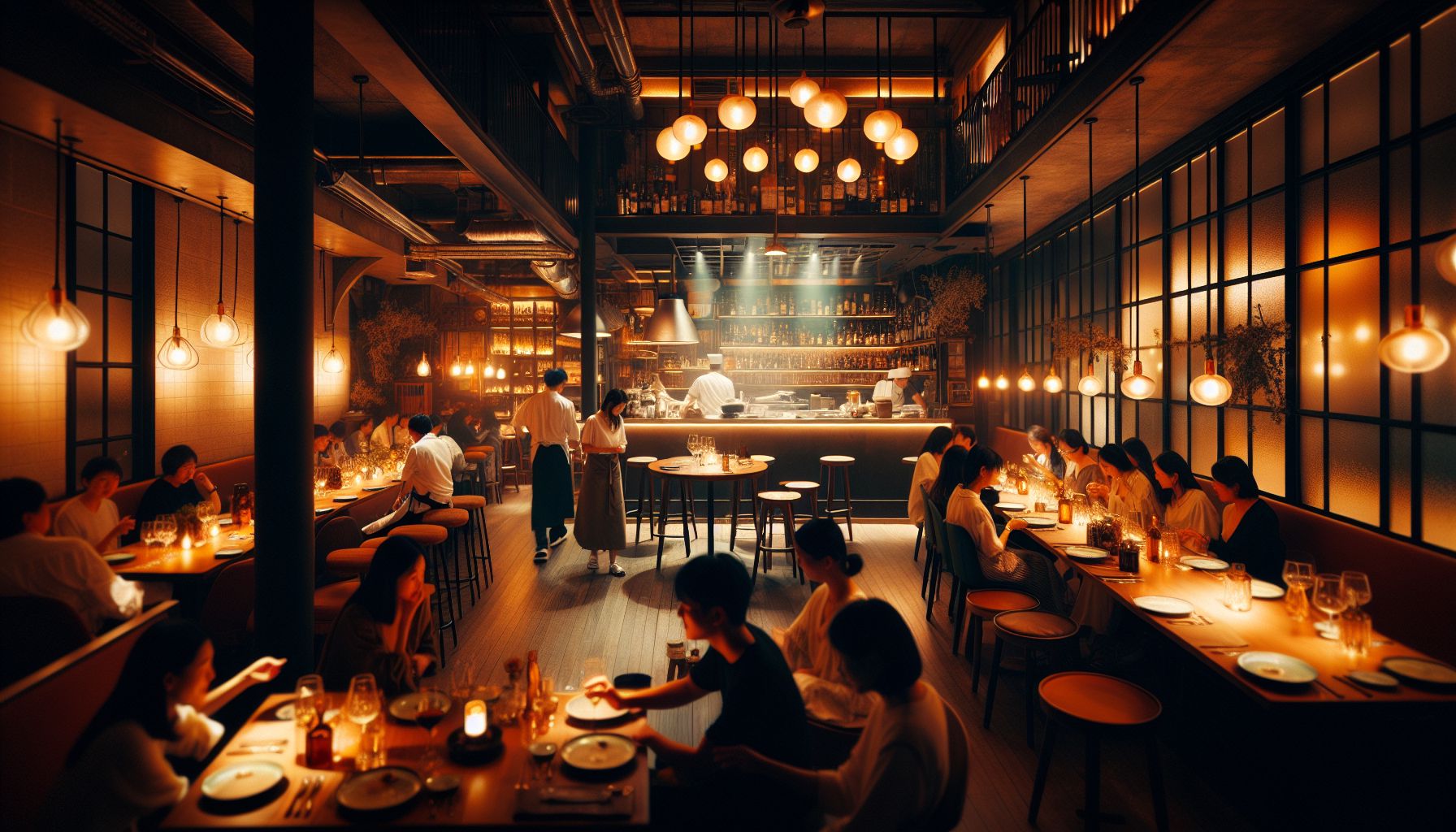 Restoran O interjöör